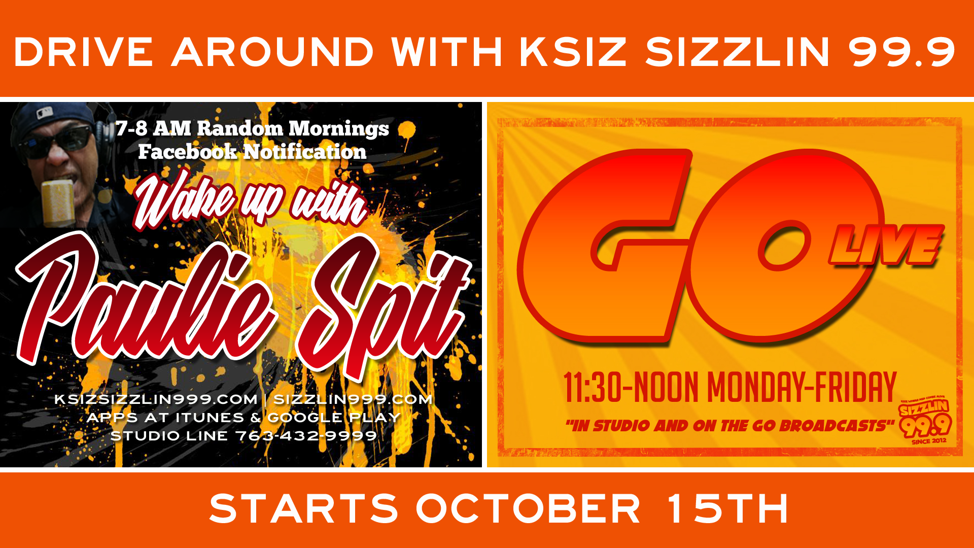 drive - KSIZ Sizzlin 99.9 Station